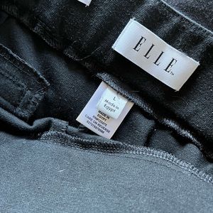 Elle Pull-On Skinny Stretch Dress Pants